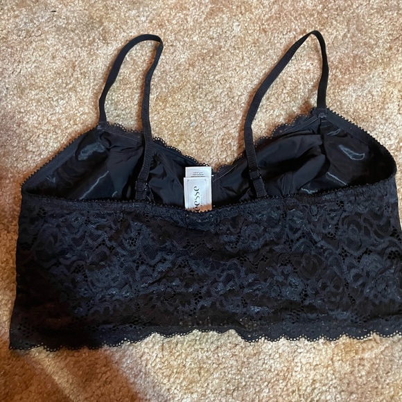 Victoria's Secret Black Lace Bralette 1x - Picture 2 of 3